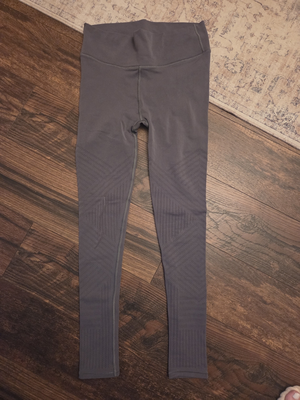 lululemon athletica Charcoal Gray Seamless High-Rise Leggings